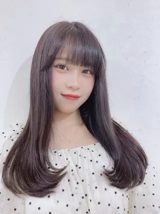 ロング 渡辺 あいかのヘアスタイル