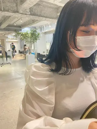 ミディアム STAN WOOD所属・似合わせcut 🔥yutakaのヘアスタイル