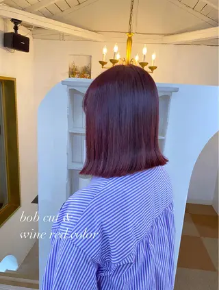 ミディアム カラー flen所属・𖤣𖥧𖥣𖥧田中 姫乃𖤣𖥧𖥣𖡡のヘアスタイル