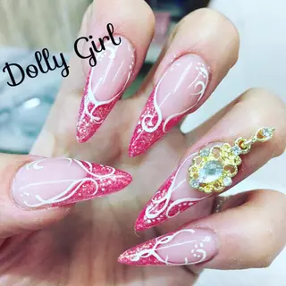 ネイル 個室ネイルサロンDolly  Girl〜ドーリーガール〜所属・DollyGirl KYOKOのネイルデザイン