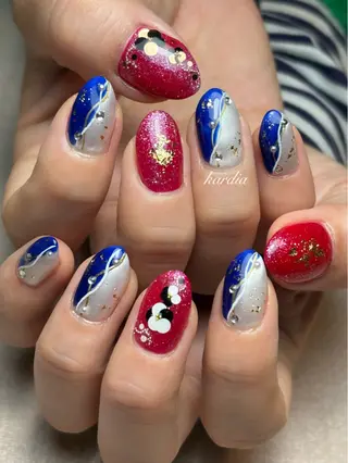 ネイル καρδιά -ｶﾙﾃﾞｨｱ-のネイルデザイン