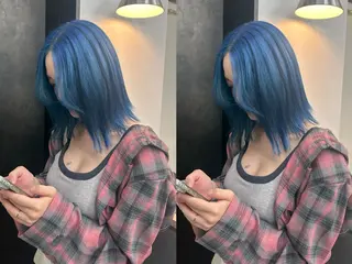 ミディアム カラー MOE 🌙新宿三丁目のヘアスタイル