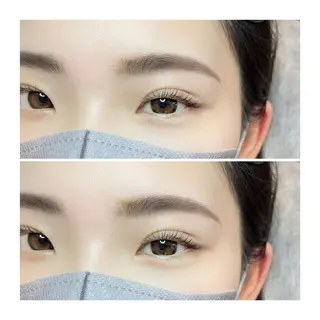 マツエク・マツパ アイブロウ ☽𝘀𝗵𝗶 𝘀𝗵𝗶☽のマツエク・マツパデザイン