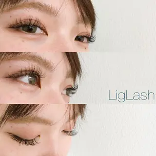 マツエク・マツパ Aim NAIL&EYELASH.BROW立花店所属・Aim立花店 Mihoのマツエク・マツパデザイン