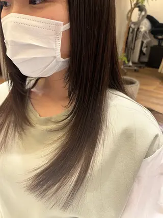 セミロング パーマ 佐藤宰❪髪質改善❫ ❪カラー/透明感❫のヘアスタイル