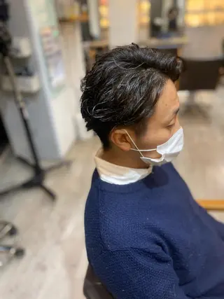 ショート メンズ ヨシダ フミノリのヘアスタイル