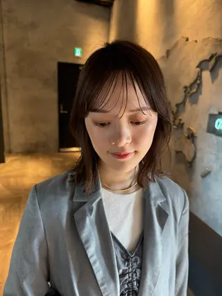 ミディアム 艶髪/レイヤー/ 透明感🎀/MARIのヘアスタイル