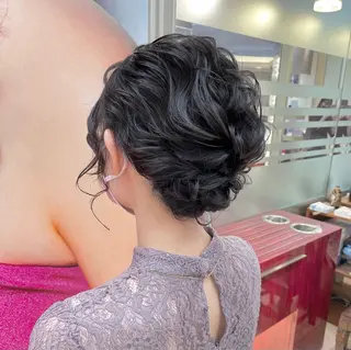 ヘアアレンジ 古賀/レイヤーボブ /ハッシュカットのヘアスタイル