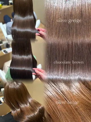 セミロング 中島 愛佳🐥のヘアスタイル