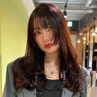 ロング カラー ✨ハッシュカット✨ ユウキ✨のヘアスタイル