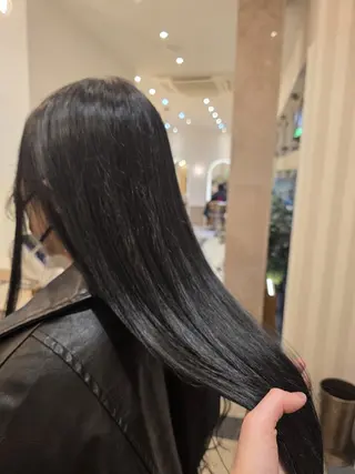 ロング GRITTERs 泉中央店所属・ロング/小顔レイヤー /カットモデル泉中央のヘアスタイル