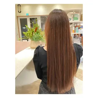ロング カラー BEAUTRIUM 福岡所属・ショートカット／ 明千のヘアスタイル