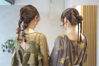 ヘアアレンジ 月100人以上 髪質改善施術｜谷口のヘアスタイル