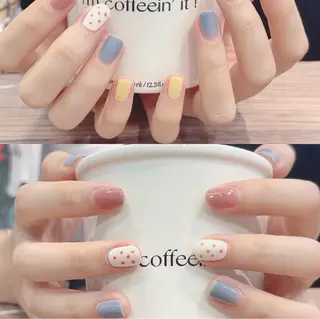 ネイル Chiara 長さだしのネイルデザイン