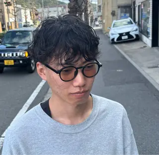 パーマ コーディアルヘア所属・メンズカット パーマRISAのヘアスタイル