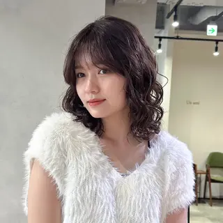 ミディアム カラー 🫧もも🫧 ／メンズ〜レディースのヘアスタイル