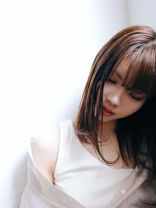 ミディアム カラー imai /カット/パーマのヘアスタイル