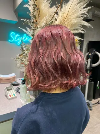 ミディアム hina💟 透明感カラーのヘアスタイル