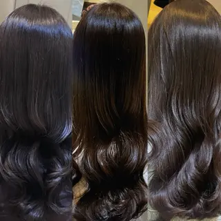 ロング カラー ラフィスヘアードープ所属・👑髪質改善wカラー /ハイトーン/アユカのヘアスタイル