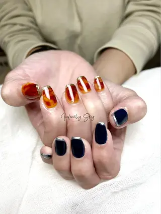 ネイル infinity skyのネイルデザイン