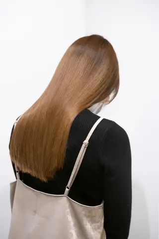 ロング 鈴木 啓介のヘアスタイル