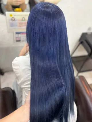 ロング 💘Kurea💘 艶髪/韓国/暗髪のヘアスタイル