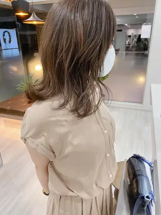 セミロング 垢抜けのプロ🪄 honoのヘアスタイル