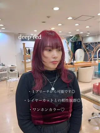 ミディアム カラー 💠つたふうか/ 韓国/メンズヘア💠のヘアスタイル