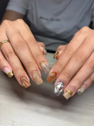 ネイル I P'ink nail salon所属・I pinknail 韓国風·持ち込み専門のネイルデザイン