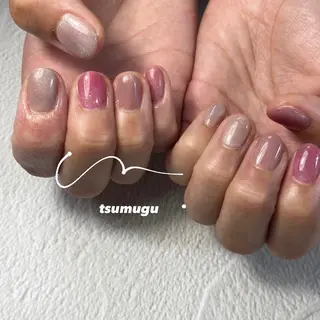 ネイル つむぐ サロンのネイルデザイン