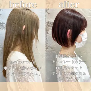 ショート ショート、ボブの神✨ 峯朋也✂︎✨のヘアスタイル