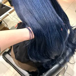 カラー ︎︎🌟韓国艶カラー ︎🌟璃奈 (ﾘﾅ)のヘアスタイル