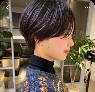 ショート mashu北堀江店所属・似合わせカラー/ 堀江美容室/レミ🎀のヘアスタイル