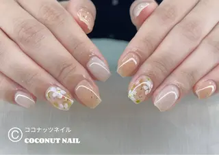 ネイル 神田 ココナッツのネイルデザイン