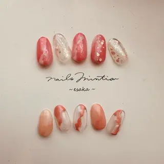 ネイル nails Mintia ～esaka～所属・松本 麻子のネイルデザイン