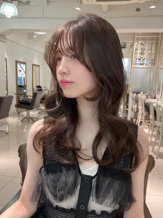 ロング 縮毛・髪質改善🩰 mai🐰ྀི🤍のヘアスタイル