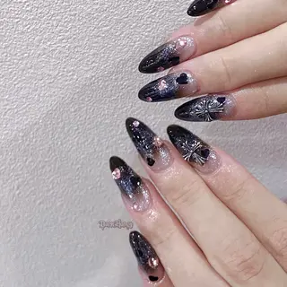 ネイル Dark honey スカルプ専門原宿店のネイルデザイン