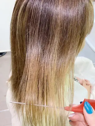 ロング カラー ヘアアレンジ 指名支持率NO.1 スタイリストのヘアスタイル