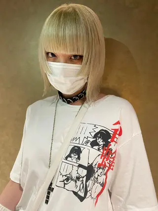 ミディアム ショート/ボブ /綾華のヘアスタイル