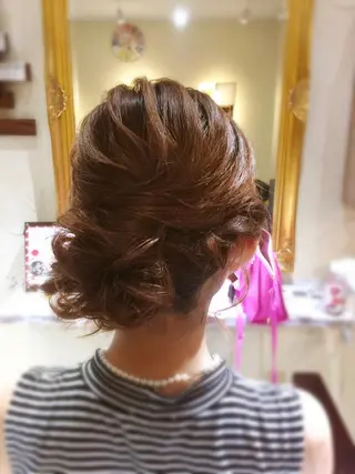 セミロング ヘアアレンジ 美容歴１８年以上🌈 山口のヘアスタイル