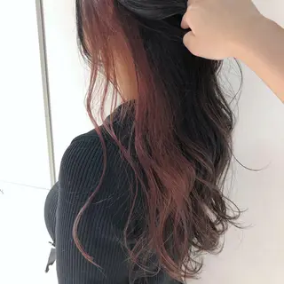 ロング カラー 韓国風ヘア 🇰🇷清水しいなのヘアスタイル