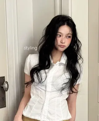 ヘアアレンジ rinka/暖色 ダブルカラーのヘアスタイル