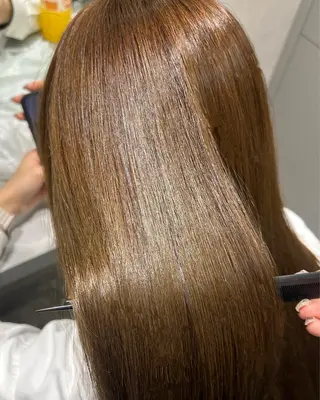 ロング カラー 彩華 🎀 西梅田美容室のヘアスタイル