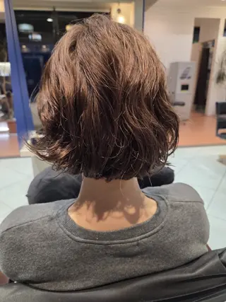 ミディアム 武鹿野 光江のヘアスタイル