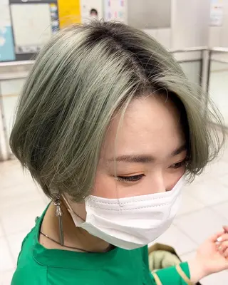 ショート カラー "オクムラ タクヤ"のヘアスタイル