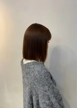 ミディアム カラー seiya/ beigeのヘアスタイル