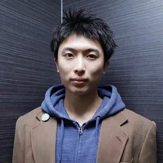 ショート メンズ ハイトーン/パーマ/ メンズ / 櫻本🌐のヘアスタイル