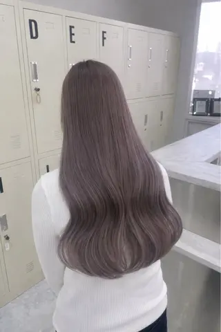 ロング レイヤー/透明感 カラー🫧麗伍のヘアスタイル