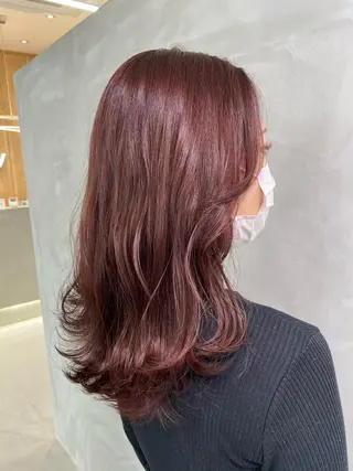 ミディアム カラー 半個室女性salon 🩰Natsumiのヘアスタイル