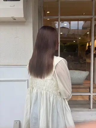 セミロング saya/似合わせ /透明感カラーのヘアスタイル